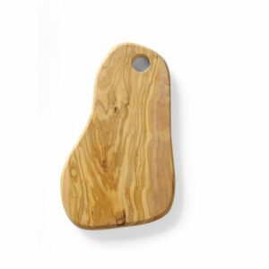 Plateau à fromage avec trou en bois d'olivier 350x210x(H)18mm - Hendi