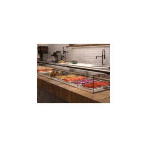 Vitrine Réfrigérée Drop-In avec Couvercle - 1540 x 410 x 150 mm - Sayl