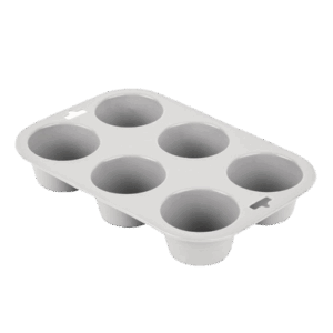 Moule en Silicone 6 Muffins - Vogue