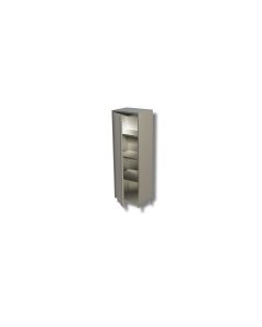 Armoire 1 porte battante + 3 etageres - Hauteur 1800 mm - Ristopro