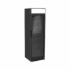 Vitrine Réfrigéré Verticale 373 Litres Avec Porte En Verre, +1°/+10°C - Couleur Noire - Mastro