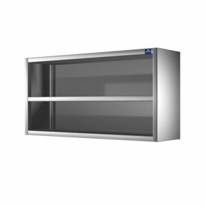 Armoire Inox Murale Ouverte - Profondeur 400 mm - Virtus