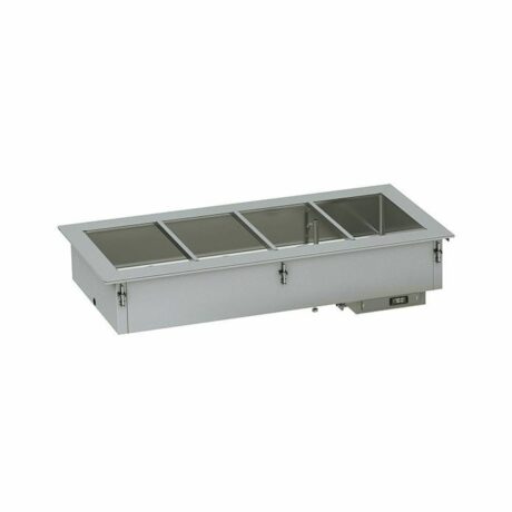 Bain Marie à Eau Remplissage Manuel 2x GN 1/1 - Virtus - AYB0007/T