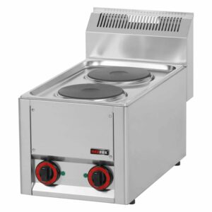 Fourneau électrique 2x feu sans soubassement 230 V SP 30 EL - Redfox