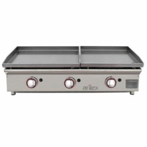 Plancha à Gaz DUO en Acier Laminé - Arilex