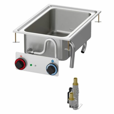 Bain marie drop-in électrique GN 1/1 - 150 BMD-64 EM - RM Gastro