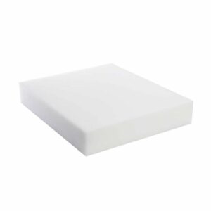 Billot en PEHD 500 Blanc 50x50x10cm