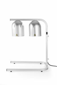 Portique chauffe-plat avec 2 lampes infrarouges - Hendi