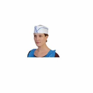 Calot avec lisere bleu boite de 100 PROMOSAC