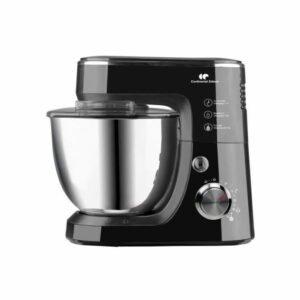 Robot pâtissier Continental Edison CERP800B - Noir, 800W, 4,3L, 10 vitesses, blender en verre inclus