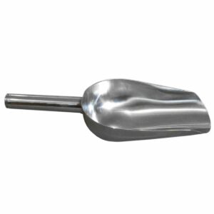 Pelle à Popcorn en Acier Inoxydable Gris 0.10kg