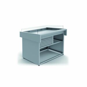 Périmètre Vitré pour Etal à Poissons 120 cm - Coreco