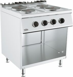 Piano de Cuisson Electrique 2 ou 4 Plaques - Série 700 - Combisteel