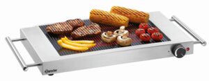 Plancha Vitro Rainurée Électrique - Bartscher