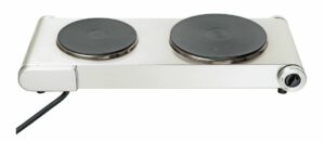 Réchaud Électrique Professionnel - 2 Plaques - 2,5 kW - Bartscher