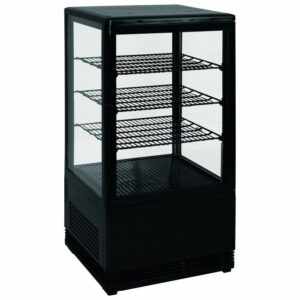 Vitrine Réfrigérée Noire 68 Litres 0°C/+12°C - L2G